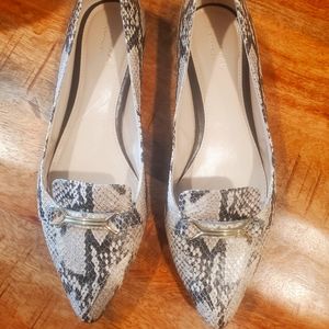 Cole Haan Snake Print Flats Size 8.5